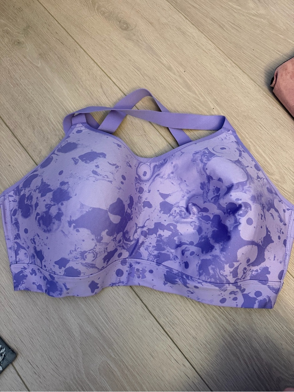 Lavender Splash Sports Bra